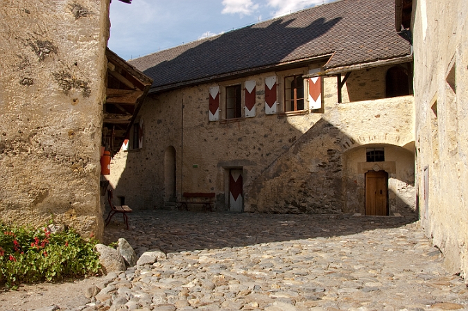 Castel Coira - Cortile Interno